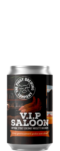 Vip Saloon - The Piggy Brewing Company Stout - Imperial / Double 330ml