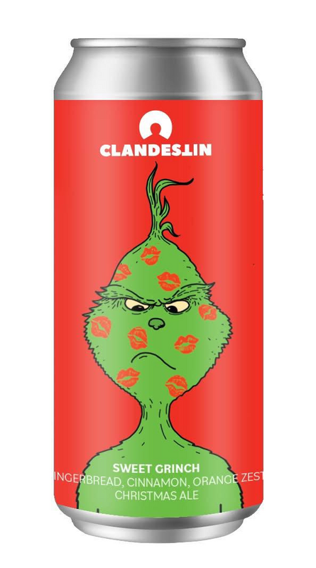 Sweet Grinch - Clandestin Beer Winter Ale 500ml