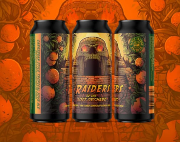 Raiders of the Lost Orchard - Seven Island Brewery Sour - Fruited 440ml