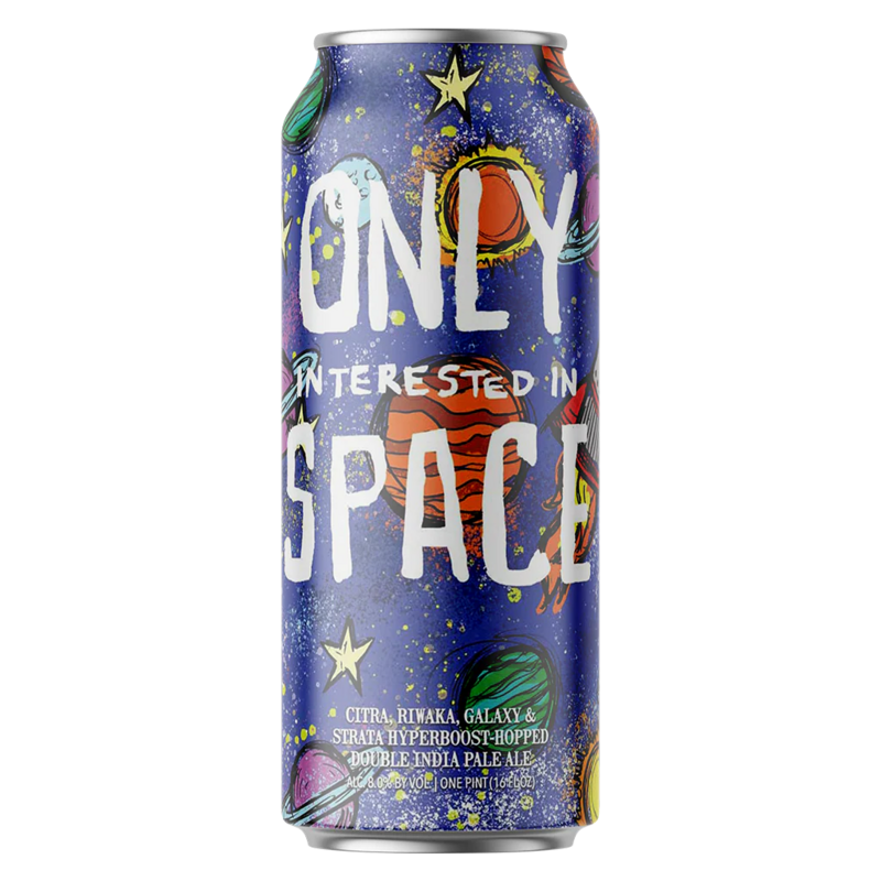 Only Interested In Space - Hop Butcher For The World IPA - Imperial / Double New England / Hazy 473ml