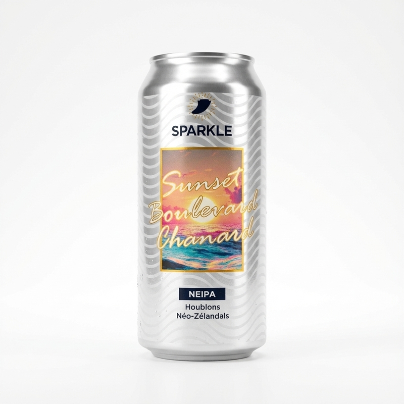 Sunset Boulevard Chanard - Sparkle ✨ IPA - New England / Hazy 440ml