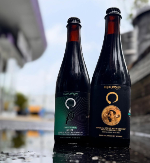 Rho Single Origin Mostra Colombian Pacamara - Equilibrium Brewery Stout - Imperial / Double 500ml