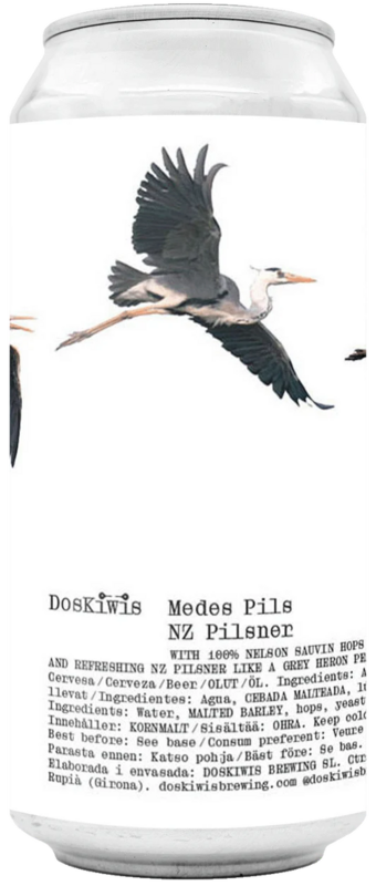 Medes Pils - DOSKIWIS BREWING Pilsner - New Zealand 440ml