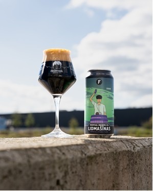 Lidmašīnas (Arpus collab) - Frontaal Brewing Co. Stout - Imperial / Double 440ml