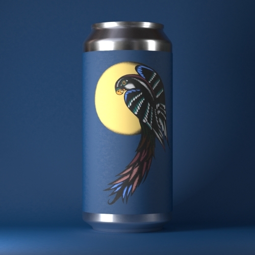 Slice of Moonshine - Bad Seed Brewing IPA - Black / Cascadian Dark Ale 440ml