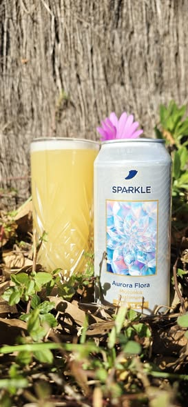 Aurora Flora - Sparkle ✨ IPA - Imperial / Double New England / Hazy 440ml