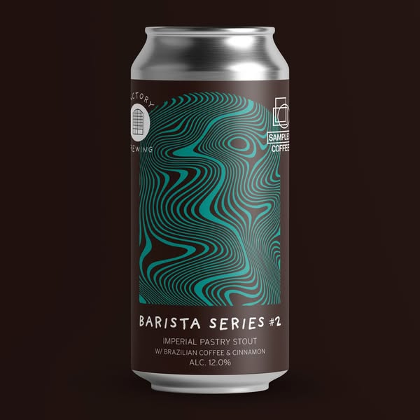 Barista Series #2 (Brazilian Coffee & Cinnamon) - Factory Brewing Stout - Imperial / Double Pastry 440ml