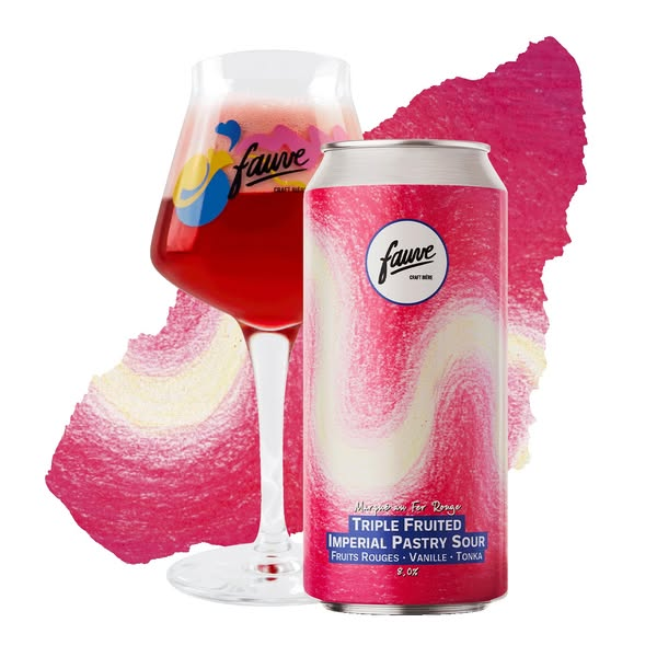 Marque Au Fer Rouge - Fauve Sour - Fruited 440ml