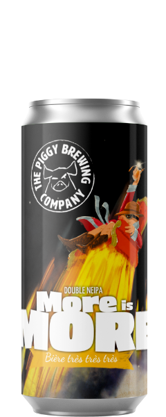 More is More - The Piggy Brewing Company IPA - Imperial / Double New England / Hazy 440ml