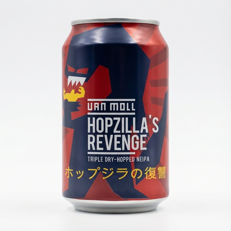 Hopzilla's Revenge - Van Moll IPA - New England / Hazy 330ml
