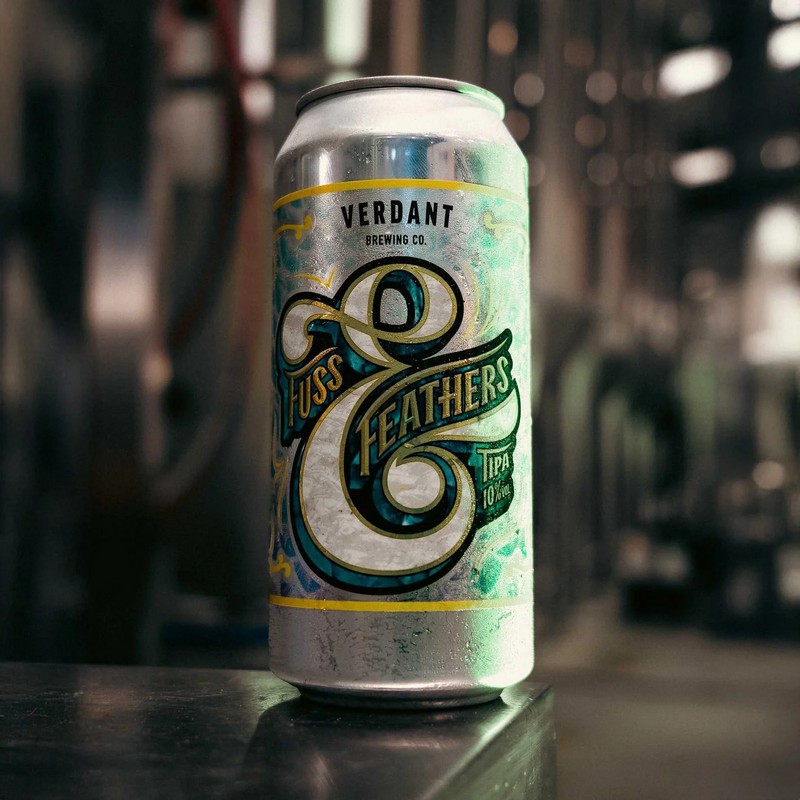 Fuss & Feathers - Verdant Brewing Co IPA - Triple New England / Hazy 440ml