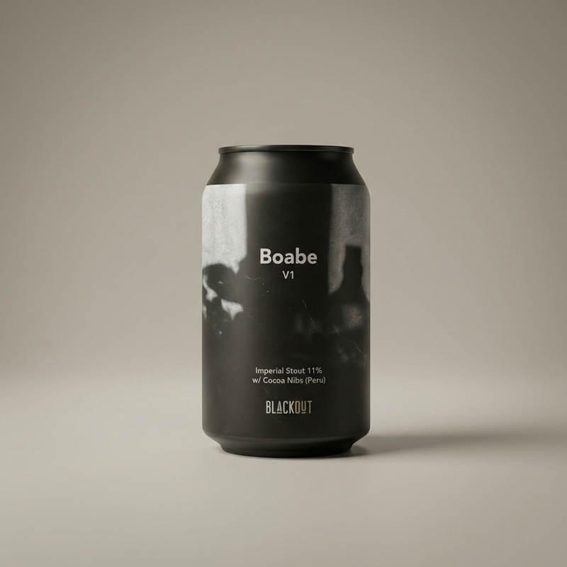Boabe - V1 (Peru) - Blackout Brewing Stout - Imperial / Double 330ml