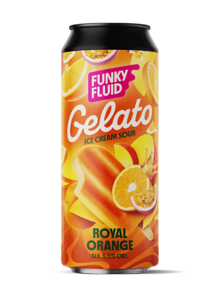 Gelato: Royal Orange - Funky Fluid Sour - Smoothie / Pastry 500ml