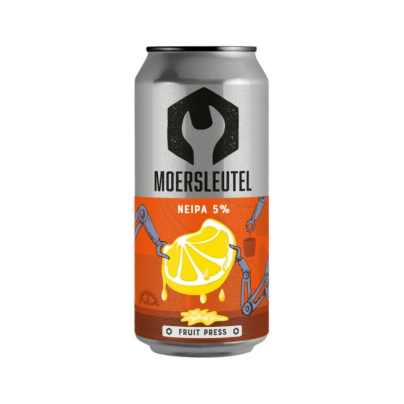 Fruit Press - Moersleutel Craft Brewery IPA - New England / Hazy 440ml