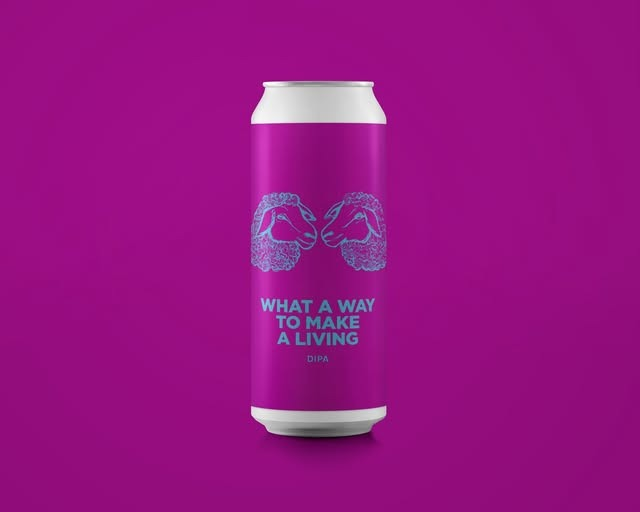 What A Way To Make A Living - Pomona Island Brew Co. IPA - Imperial / Double New England / Hazy 440ml