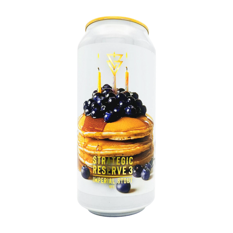 Strategic Reserve 3 - Azvex Brewing Company Stout - Imperial / Double Pastry 440ml