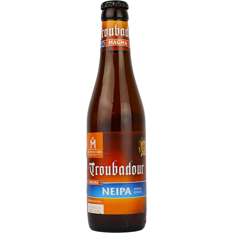 Troubadour Magma NEIPA - Brouwerij The Musketeers IPA - New England / Hazy 330ml