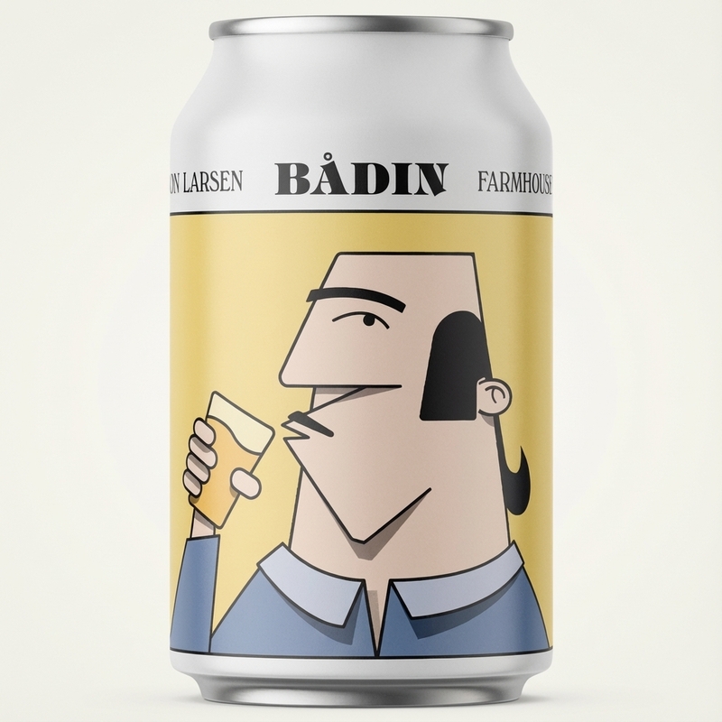 Saison Strøm - Bådin Bryggeri Farmhouse Ale - Saison 330ml