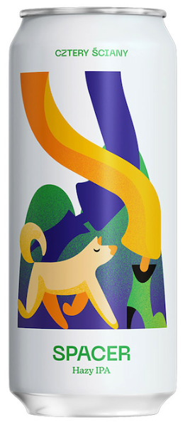 Spacer - Browar Cztery Ściany IPA - New England / Hazy 500ml