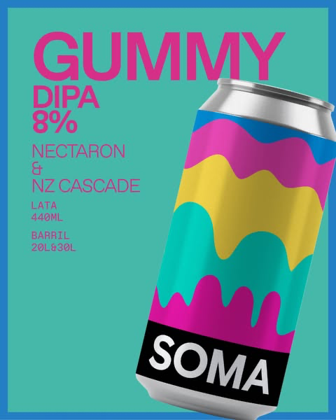 Gummy - SOMA Beer IPA - Imperial / Double New England / Hazy 440ml