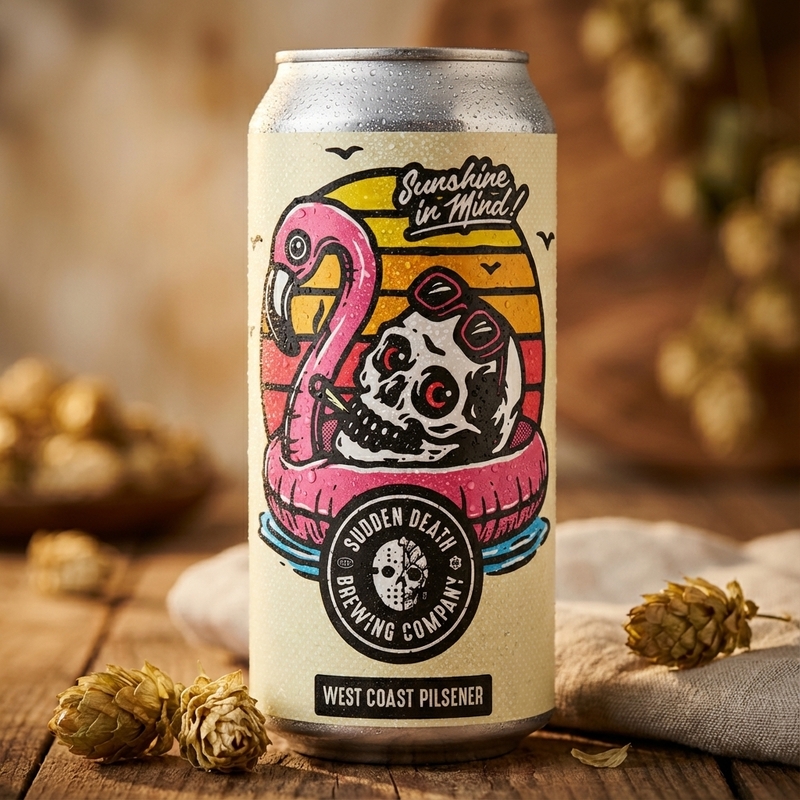 Catching Rayzzz - Sudden Death Brewing Co. Pilsner - Other 440ml