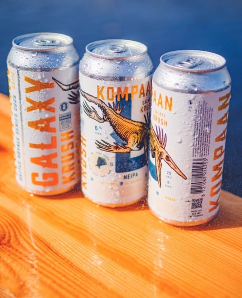 Battle Royale - Galaxy Krush - KOMPAAN Dutch Craft Beer Company IPA - New England / Hazy 440ml