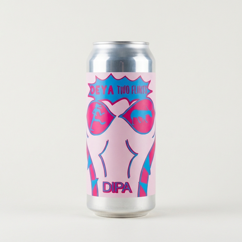 Superliminal Messaging (Two Flints collab) - DEYA Brewing Company IPA - Imperial / Double New England / Hazy 500ml