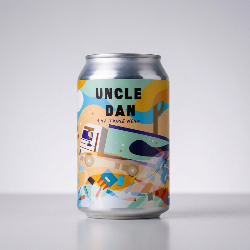 Uncle Dan - Brouwerij Eleven IPA - Triple New England / Hazy 330ml
