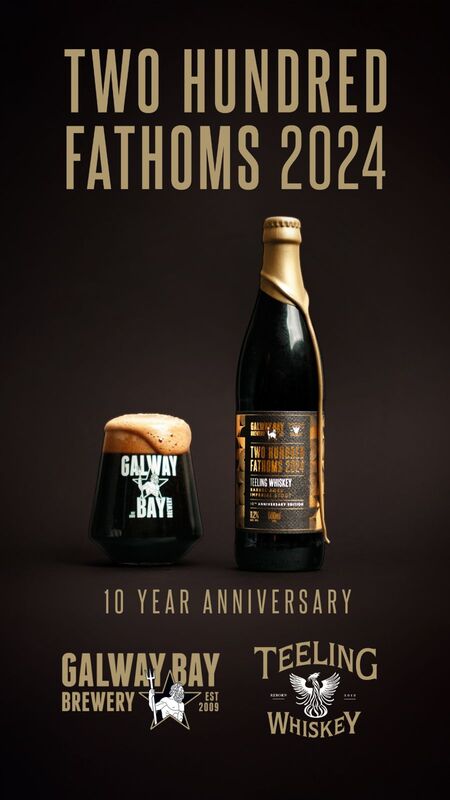 Two Hundred Fathoms (2024) - Galway Bay Brewery Stout - Imperial / Double 500ml