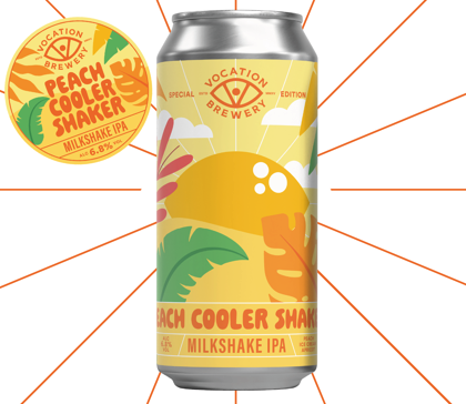 Peach Cooler Shaker