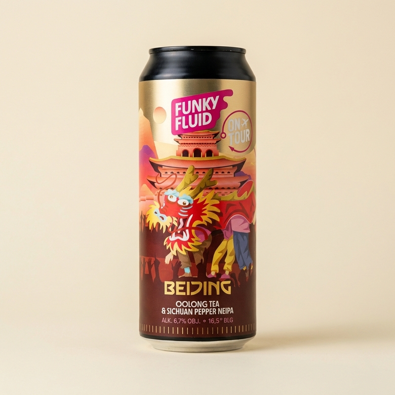 FF on Tour: Beijing - Funky Fluid IPA - New England / Hazy 500ml
