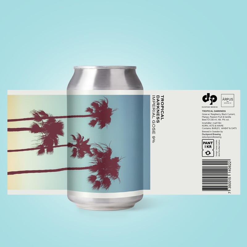 Tropical Darkness - collab w/ Arpus - Duckpond Brewing Sour - Fruited Gose 330ml