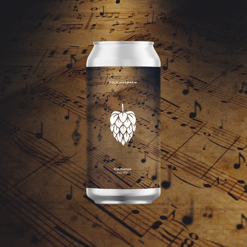Cryo Overture - Folkingebrew IPA - Triple New England / Hazy 440ml