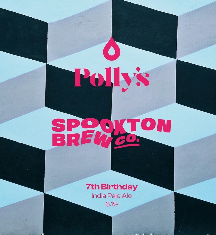 7th Birthday x Spookton - Polly's Brew Co. IPA - New England / Hazy 440ml