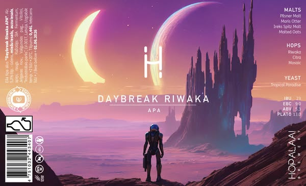 Daybreak Riwaka - Hopalaa Pale Ale - New England / Hazy 440ml