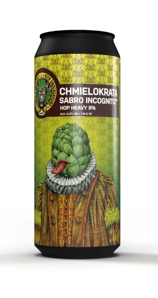 Chmielokrata Sabro DDH - Piwne Podziemie / Beer Underground IPA - New England / Hazy 500ml