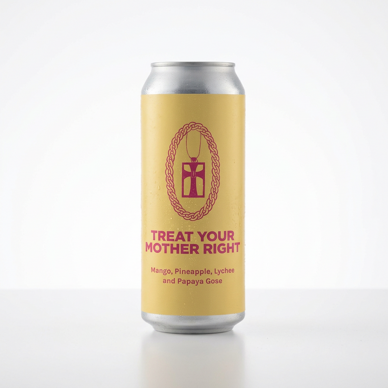 Treat Your Mother Right - Pomona Island Brew Co. Sour - Fruited Gose 440ml