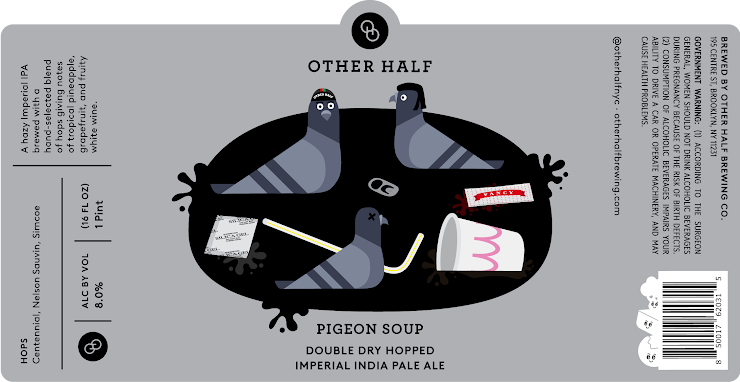 Pigeon Soup - Other Half Brewing Co. IPA - Imperial / Double 440ml