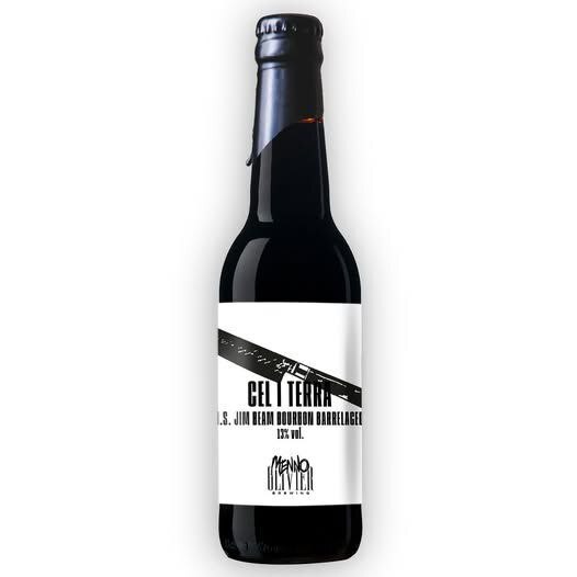 Cel I Terra : Jim Beam - Menno Olivier Brewing Stout - Imperial / Double 330ml
