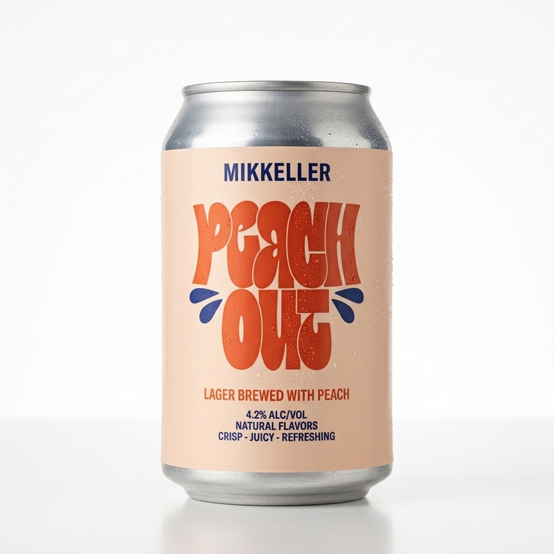 Peach Out - Mikkeller Lager - Pale 330ml