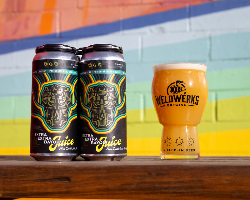 Extra Extra Bayou Juice - WeldWerks Brewing Co. IPA - Imperial / Double New England / Hazy 473ml