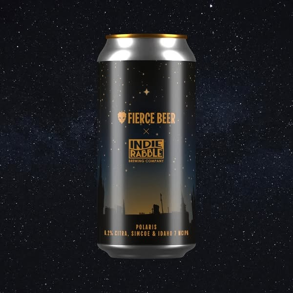 Polaris (Indie Rabble collab) - Fierce Beer IPA - American 440ml
