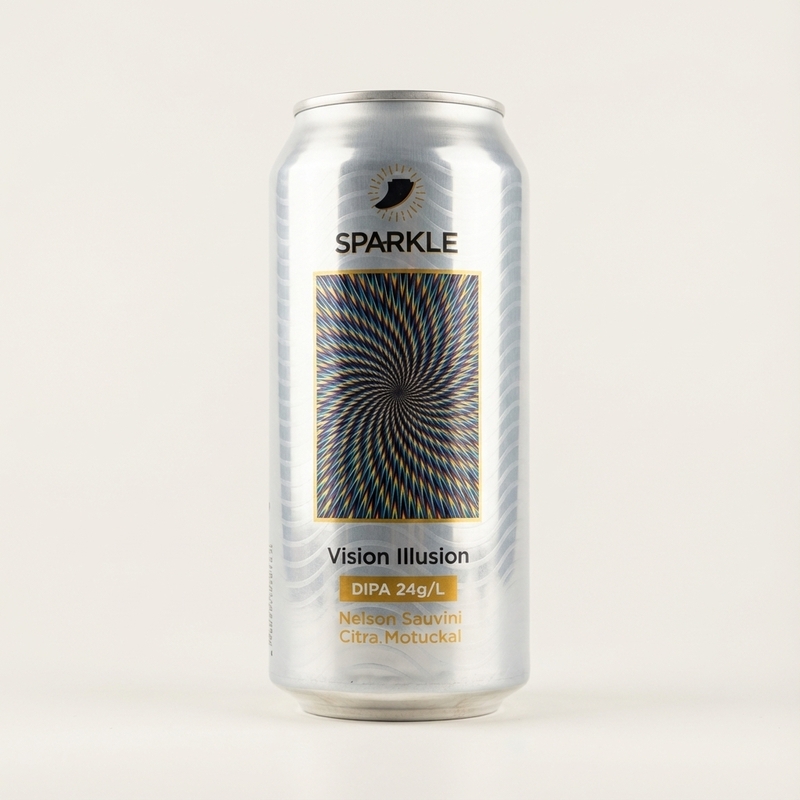 Vision Illusion - Sparkle ✨ IPA - Imperial / Double New England / Hazy 440ml