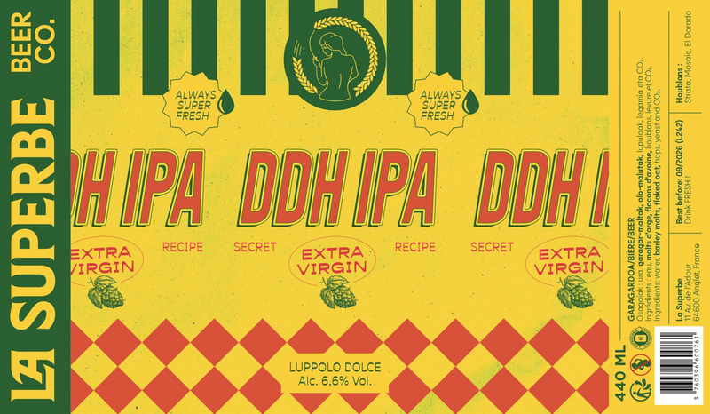 Luppolo Dolce - La Superbe IPA - New England / Hazy 440ml
