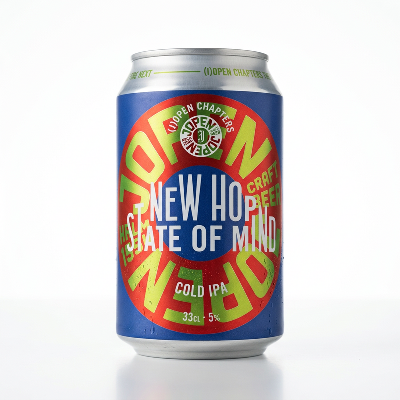 New Hop State of Mind - Jopen Lager - IPL (India Pale Lager) 330ml