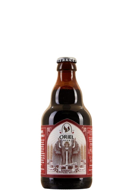Quadrupel Raspberry Vanilla - Oriel Beer Belgian Quadrupel 330ml