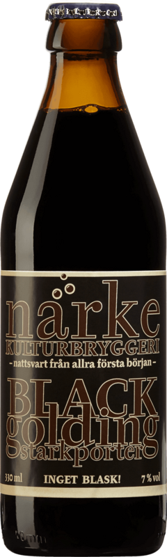 Black Golding Starkporter - Närke Kulturbryggeri Porter - Baltic 330ml