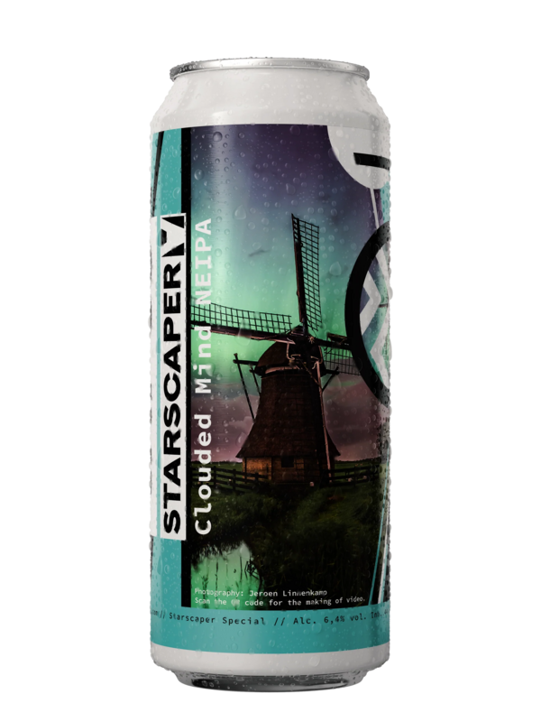 Starscaper: Clouded Mind - VAT'33 IPA - New England / Hazy 440ml