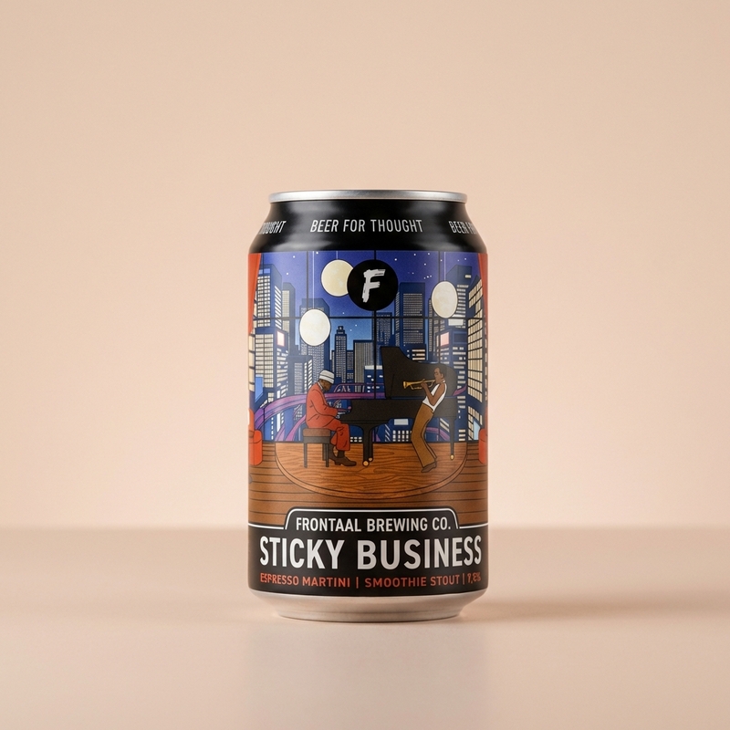 Sticky Business: Espresso Martini - Frontaal Brewing Co. Stout - Imperial / Double Pastry 330ml
