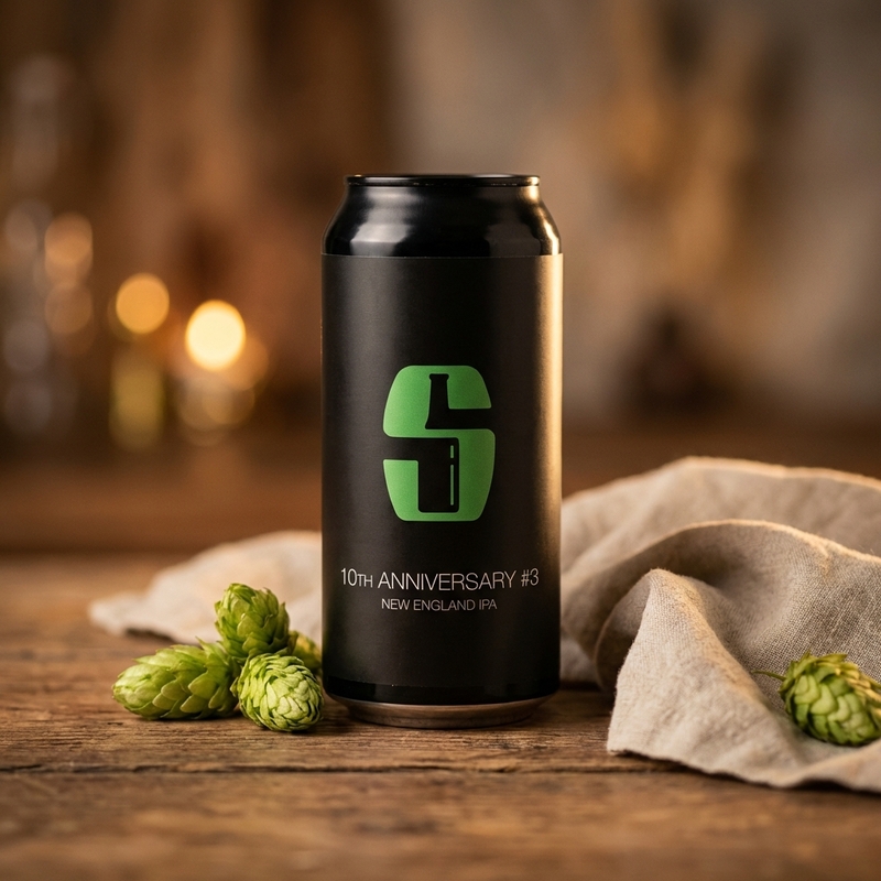 10th Anniversary 3# - Salikatt IPA - New England / Hazy 440ml